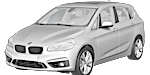 BMW F45 C2944 Fault Code